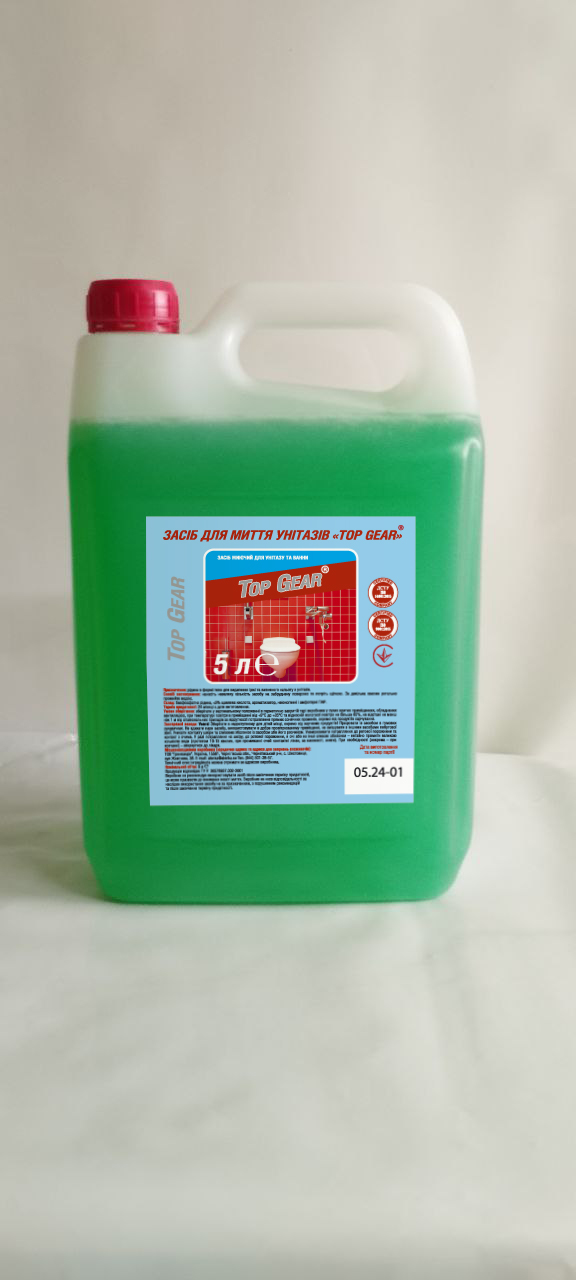 Засіб для миття унітазів «Top Gear» (5л)